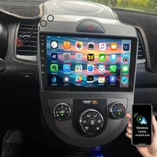 For KIA Soul 2010-2013 Car Stereo Radio Android 14 Apple Carplay GPS Navi WIFI