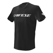 Dainese Men's Dainese Tee - 2XL - Black/White 201896745-622-XXL