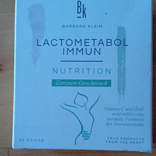 BK Barbara Klein Lactometabol Immun Nutrition Zitrone 30 Sticks 60 g MHD …