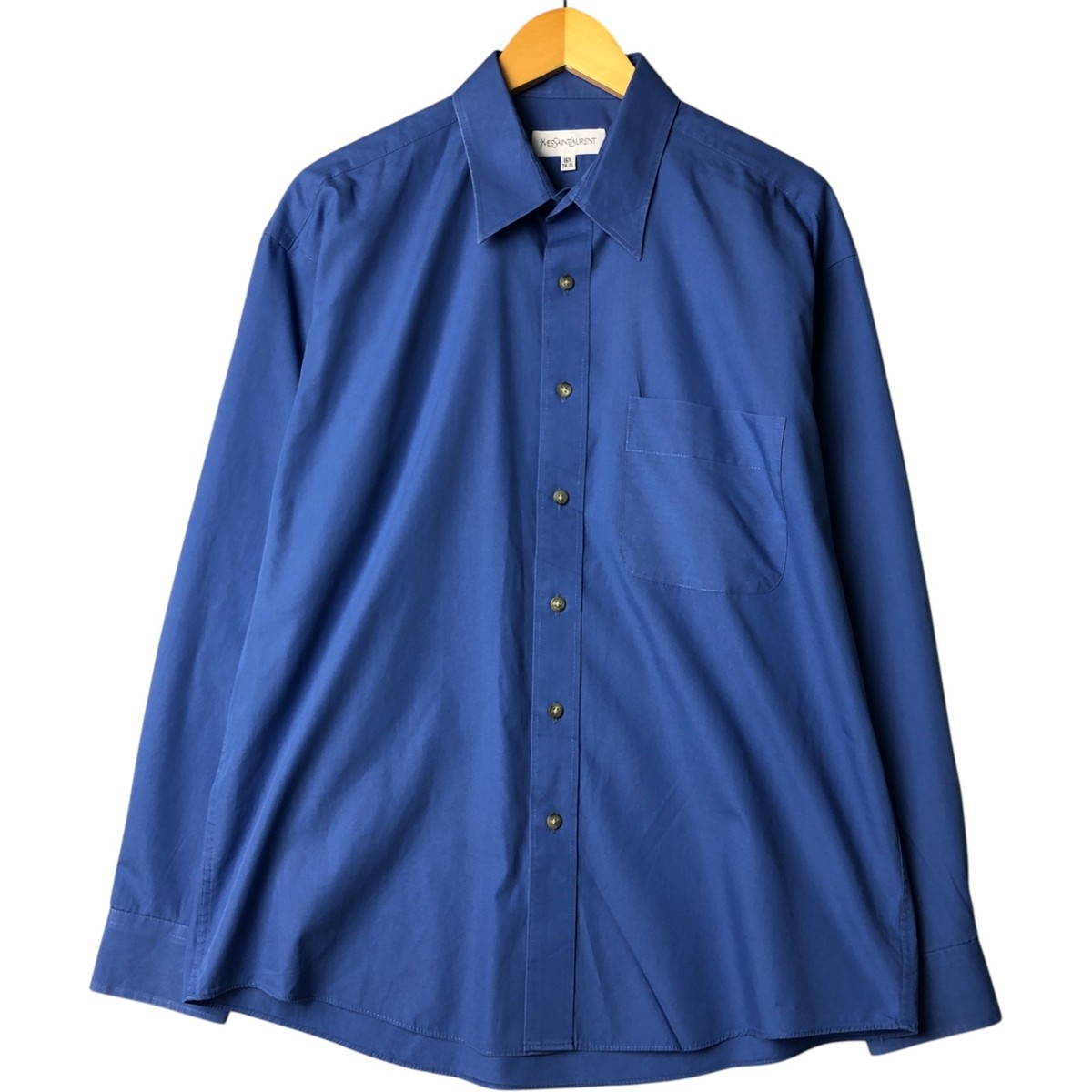 Camicia vintage Yves Saint Laurent manica lunga cotone taglia L (uomo)