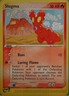 Slugma 72/97 Common Dragon Pokemon Moderately Played