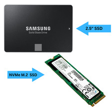 128GB/256GB SSD 2.5 SATA/NVMe Drive | Windows...