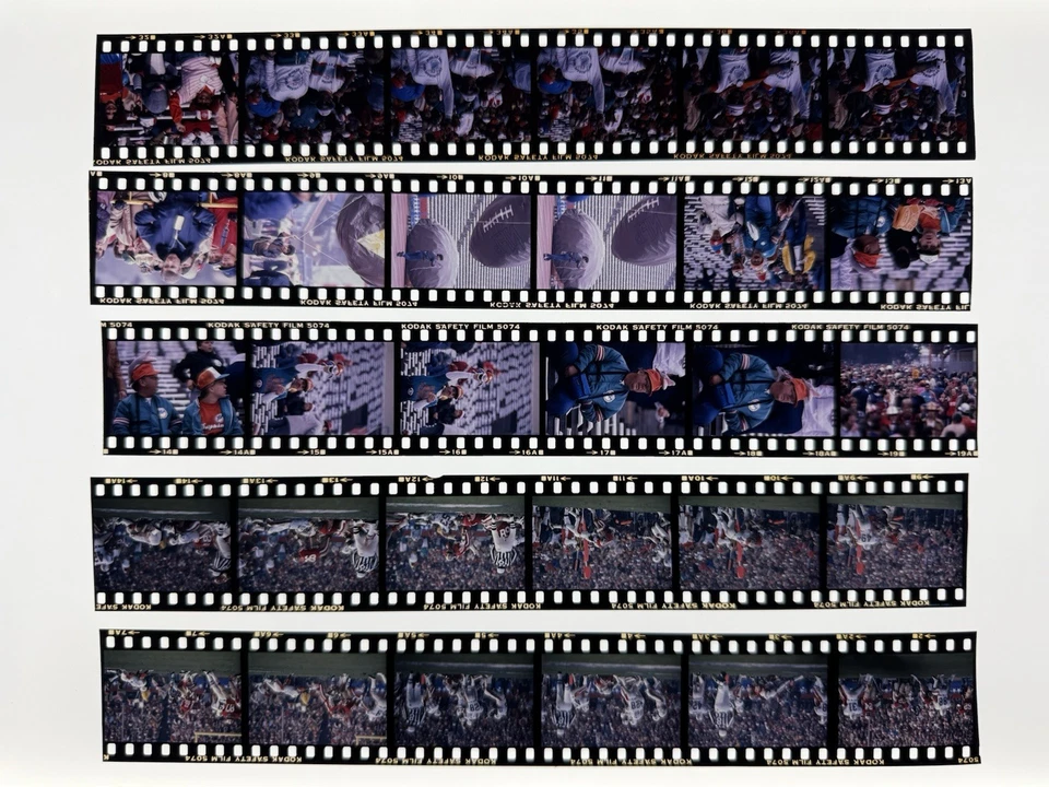 Super Bowl XIX Dolphins Vs 49ers 1/20/1985 - 210 - 35mm Color Positive  photos - Image 3 of 4