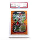 🍊2021 Prizm Patrick Mahomes II🍊ORANGE WAVE PRIZM SSP/60🍊