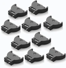CR2032 Battery Holder, Coin Cell Button Socket Holder Case, CR2032 Coin Cell But