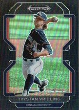 2022 Panini Prizm Draft Picks #PDP100 Trystan Vrieling Black