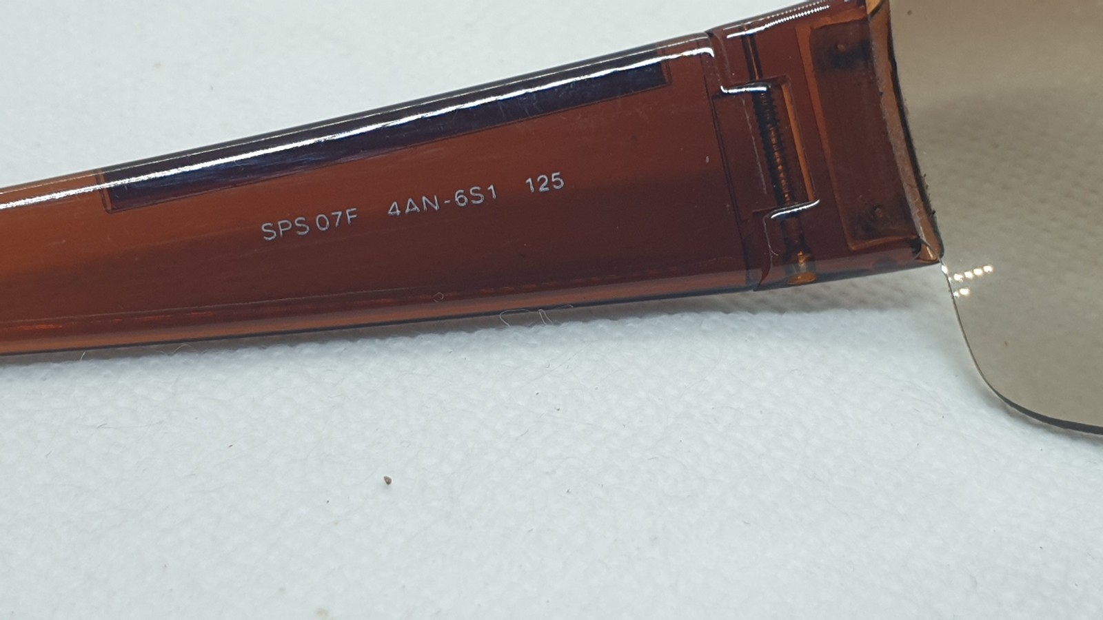 Prada SPS 07F 4AN-6S1 Sunglasses. Brown Color. thumbnail 6