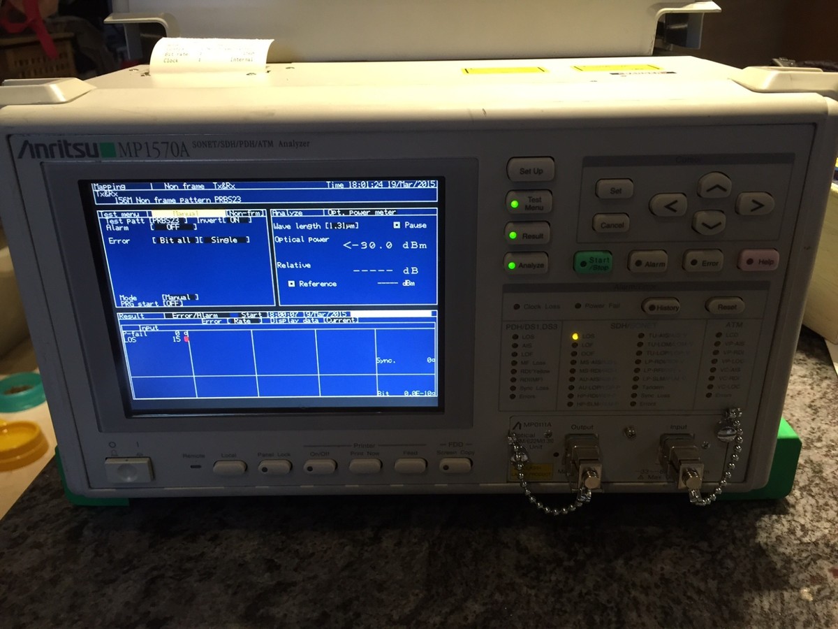 アマチュア無線 MP1570A SONET/SDH/PDH/ATM Analyzer