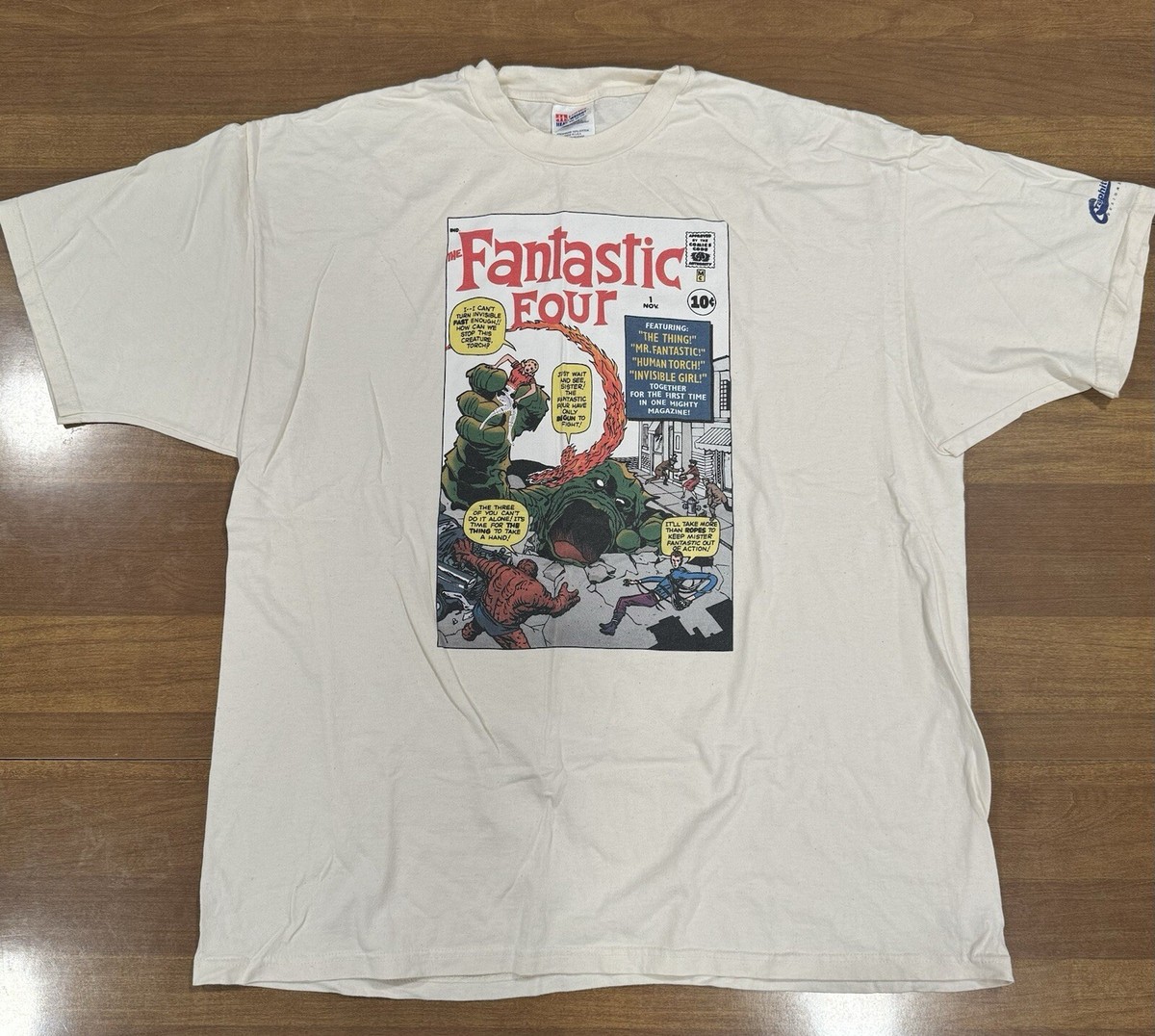 Vintage 1998 Fantastic 4 Marvel T-Shirt XXL 2XL RARE | eBay