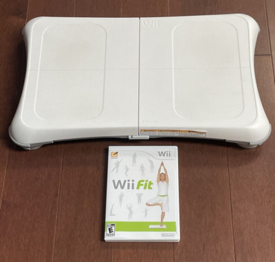 Nintendo Wii Fit Balance Board and Wii Fit Game Tested/Working