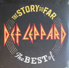DEF LEPPARD - THE STORY SO FAR BEST OF - 180-GRAM VINYL 2-LP SET " NEW, SEALED "