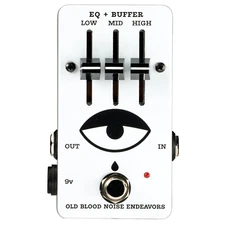 Old Blood Noise Endeavors 3 Band EQ + Buffer with Sliders Effect Pedal