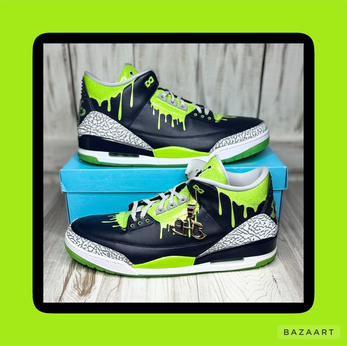 スニーカー Nike Air Jordan 3 Retro Doernbecher Hugo FZ3030-919 Air Jordan 3 Doernbecher Hugo 2023 (FZ3030-919) - Size 17