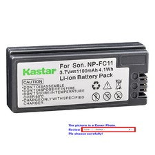 Kastar Replacement Battery for Sony NP-FC11 NP-FC10 Battery BC-VC10 Charger