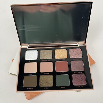 JOAH Beauty Eyeshadow Palette Drinks On Me Collection Girls Night Out 12 Shades