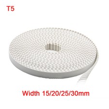 T5 Open-ended PU Timing Belt 15mm/20mm/25mm/3...