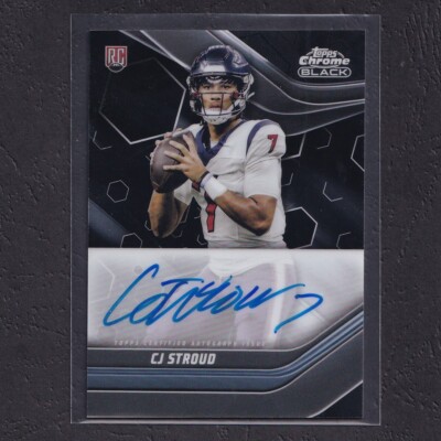 Topps Chrome Black 2024 - CJ Stroud - Black Autograph - QB - Rookie