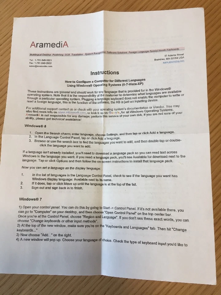 SimplyPlugo USB PS/2 Combo Czech Language Used on TV Show Grimm - Image 3 of 4