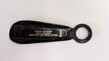 Vintage Advertising Plastic Shoe Horn Four Queens Hotel