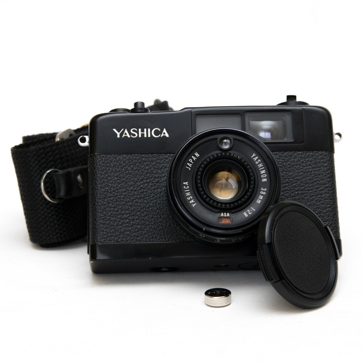 Tested* Yashica 35 ME Black Camera 2.8 38mm JAPAN Electro GS