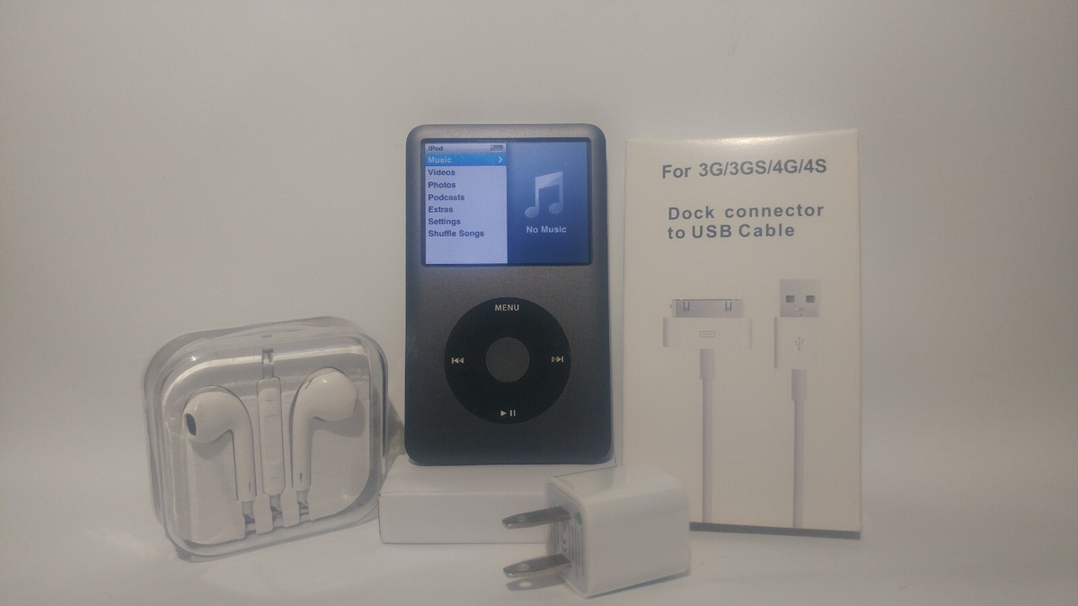 Apple iPod Classic 5.5世代 60GB Apple iPod Classic 5, 5.5, 6, & 7th Generation 30GB, 60GB
