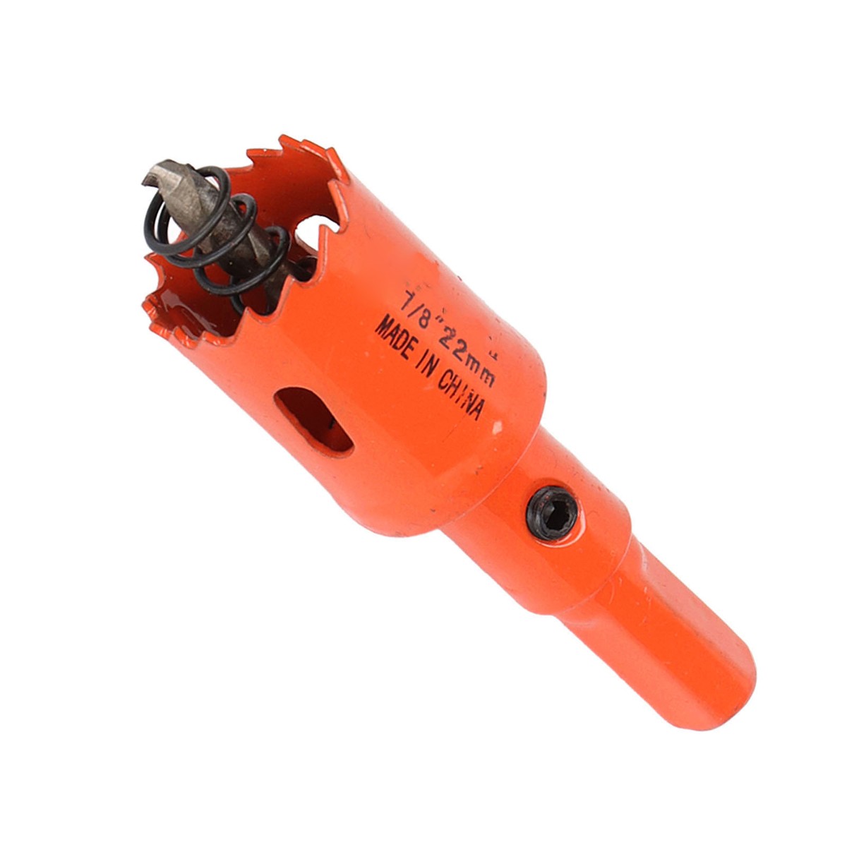 7/8in 22mm Bi Metal Hole Saw Drill Bit High Speed Steel Saw Cutter