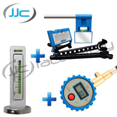 Trackace Radausrichtungsverfolgung + Trackrite Sturz/Rolle + Manometer