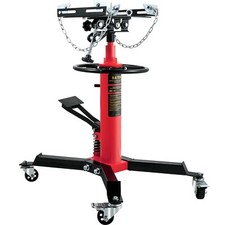 1322-1660 LBS 2 Stage Hydraulic Transmission Jack w/360°Swivel Wheel Lift Hoist