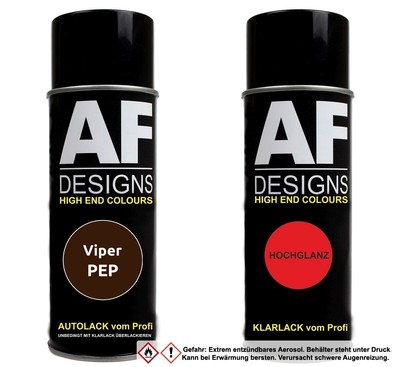 Spraydose für Viper PEP Deep Auburn Perl Basislack Klarlack Sprühdose 400ml