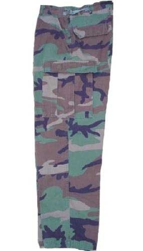 Woodland Camo BDU Trousers or Pants 