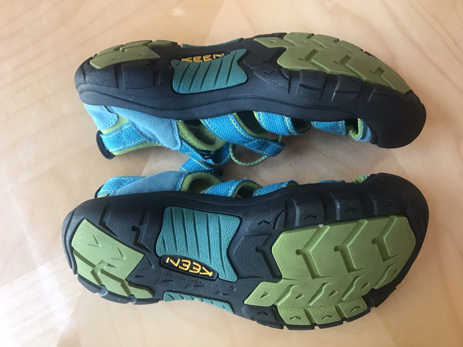 Sandali donna Keen Newport H2 blu e giallo TG 6 ottime condizioni!