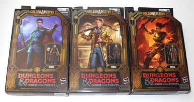 Dungeons & Dragons Golden Archive Honor Among Thieves Simon, Holga & Forge Lot