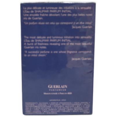 Guerlain Shalimar Parfum Initial L'Eau EDT Spray 3.4 oz / 100 ml