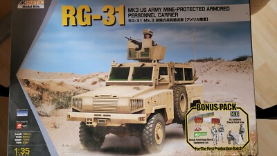 Kinetic RG-31 MK3 Mine-Protected Armored Personnel Carrier 1:35 Neu