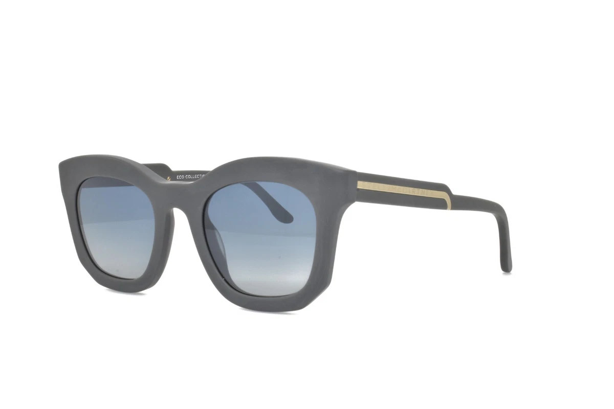 Stella McCartney Women\'s Chain Trimmed Cat Eye Sunglasses SC0187S Stella McCartney - Logo cat-eye sunglasses Stella McCartney main image 2