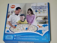 Vatos Detectives Looking Chart Board Game #6112 (pre-owned) Age 3+--2+ Players