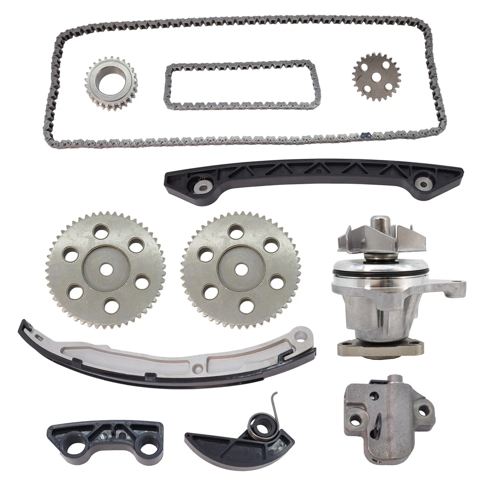 For Mazda 3 5 6 CX-7 2.5L L4 DOHC 2008-2013 Timing Chain Kit Water Pump - Image 2 of 4