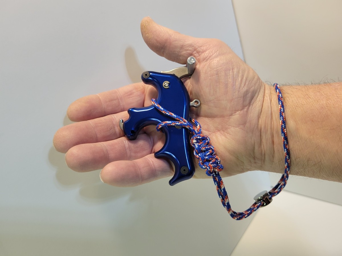 Cinturino Da Polso Per Tiro Con L'arco, Modello Lanyard-One, Con Rilascio A Pulsante/levetta, Ambidestro, Per Archi Compound, Marchio Northforty, Made In USA