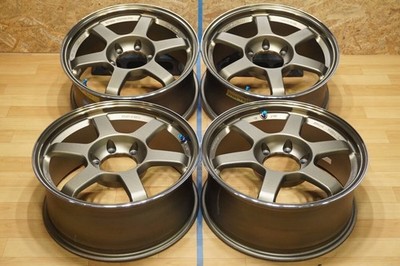 RAYS VOLK TE37 18x8J +30 6x139.7 Bronze Forged JDM Alloy Wheels