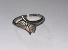 Vintage Sterling Silver 925 Grape Leaf Leaves Ring Size 9