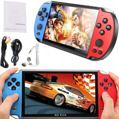 X12 Plus Handheld Spielkonsole 16GB Kinder Video Retro Game Consoles 2700 Spiele