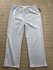 Art Class Pants Girls Youth Large 10/12 Wide Leg Fleece Sweatpants Drawstring