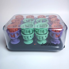 Clairol Lock 'N Roll 90s Vintage Curlers Rollers Waves Curls Hot BT-3 - TESTED