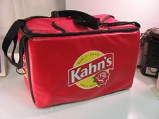 KAHN's Hot Dogs Vinyl Soft Sided insulated Cooler