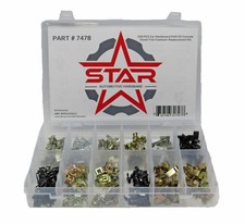 Star 240PCS Car Trim Panel Fastener Kit  Dashboard DVD CD Console Clips