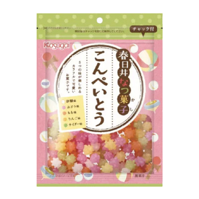 Japan Bonbons Kasugai Konpeito (Zuckerbonbons) 85g × 12 Beutel