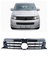 Kühlergrill Grill hochglanz Schwarz Sportgrill passend für VW T5 GP Facelift 09-