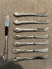 International Sterling Silver Rhapsody Butter Knives