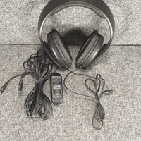 Sennheiser Headphones HD65TV with HZR62 Max Volume Control Box Cable Tested READ