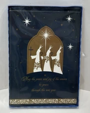 Christmas Cards Boxed Greenbrier International Partial Box 10/14 Three Wise Men